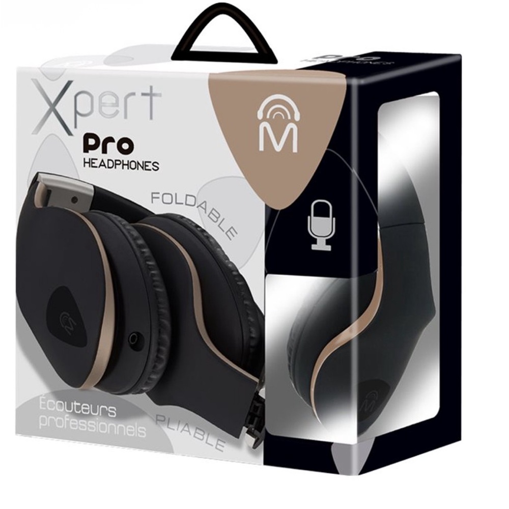 NEW IN BOX CJ Tech Mental Beats Xpert Pro - headphones with mic
